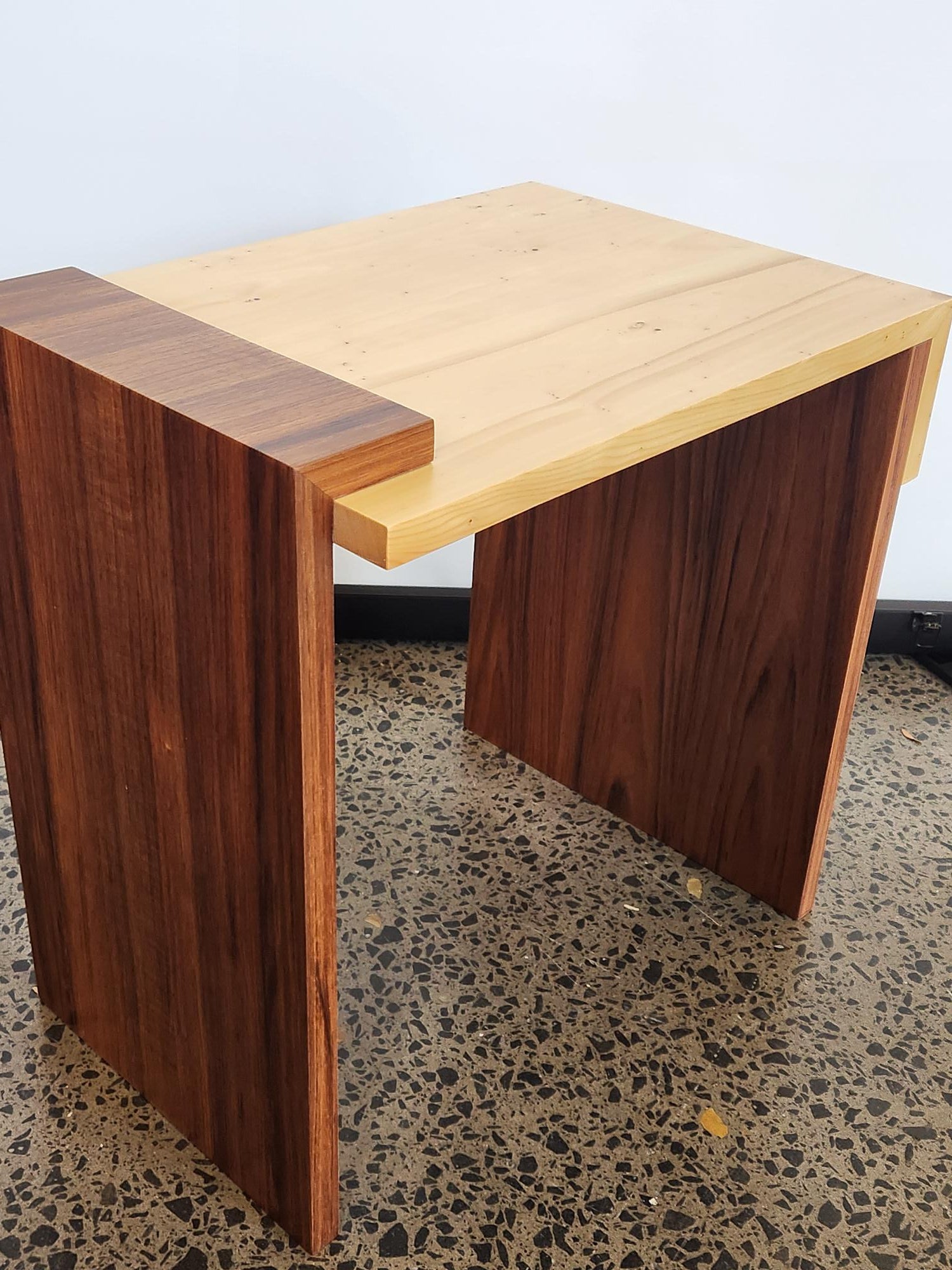 Huon Pine and Blackwood Side Table