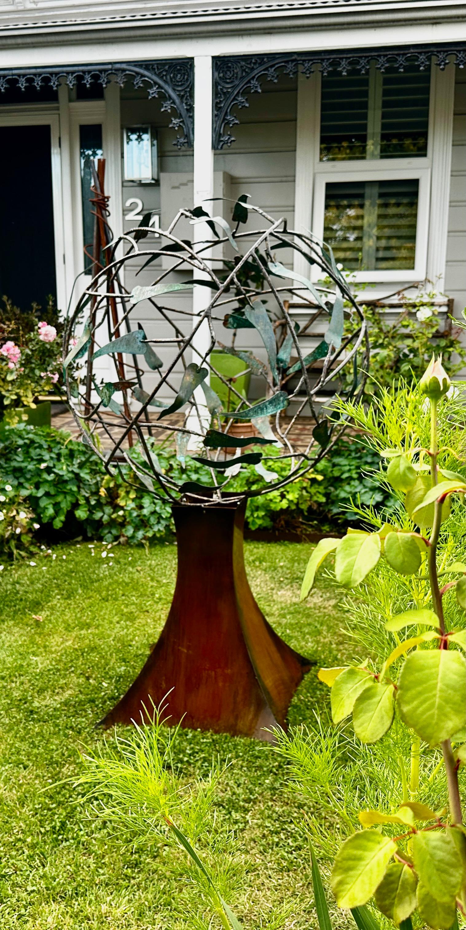 Gum Leaf Orb - With Lights