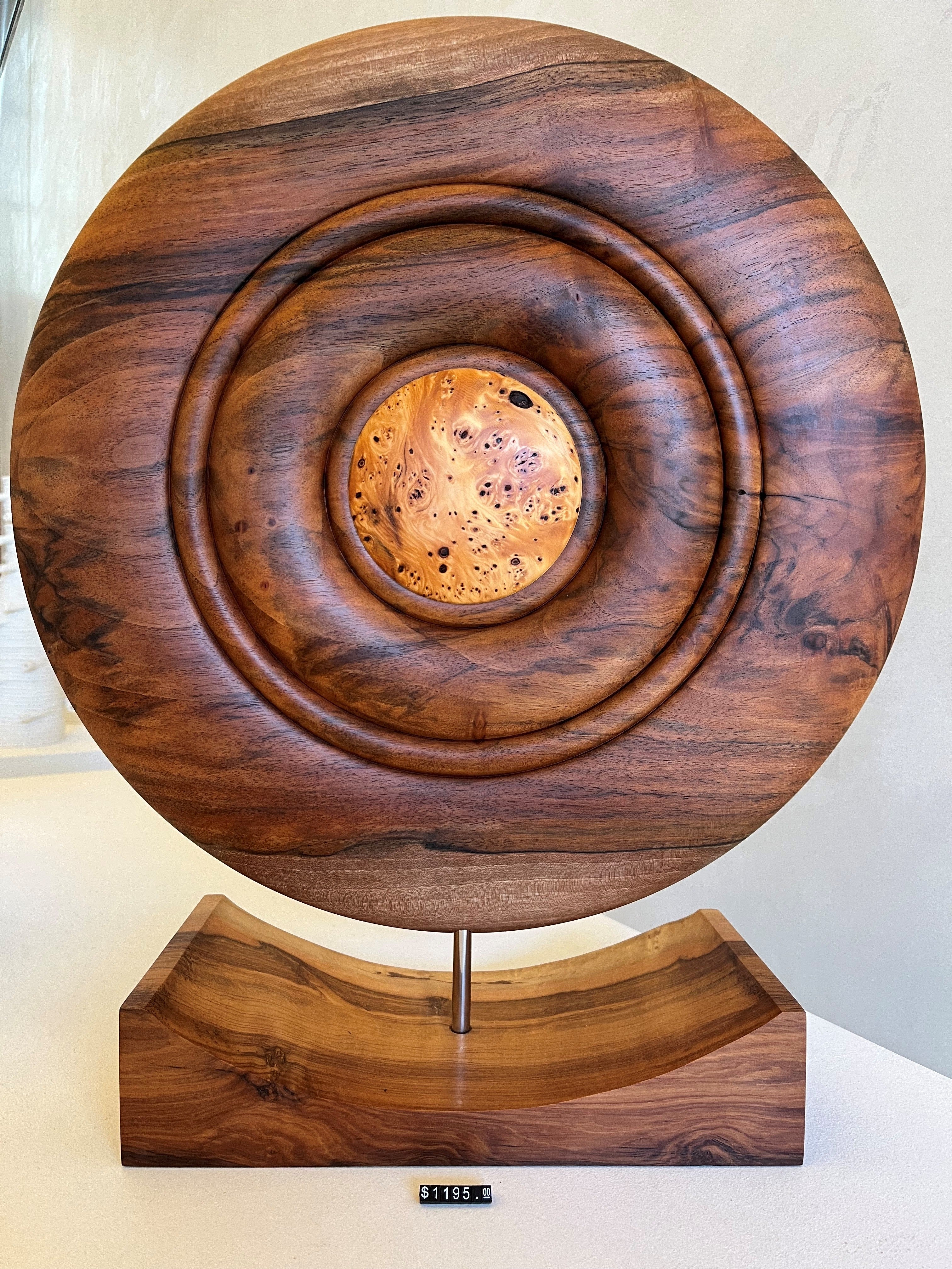 Walnut and Huon Pine Sculpture