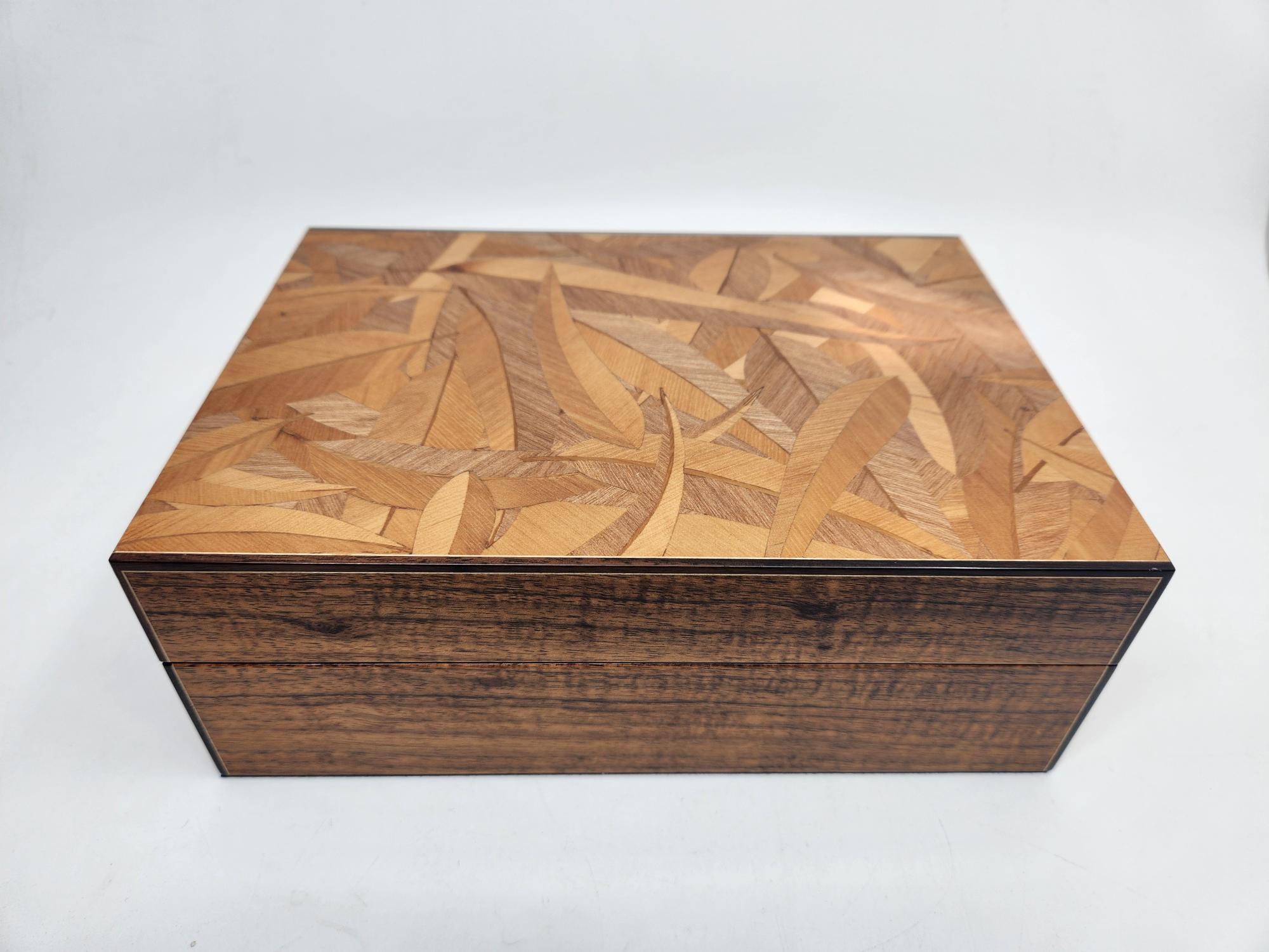 Huon Pine and Blackwood Timber Jewellery Box