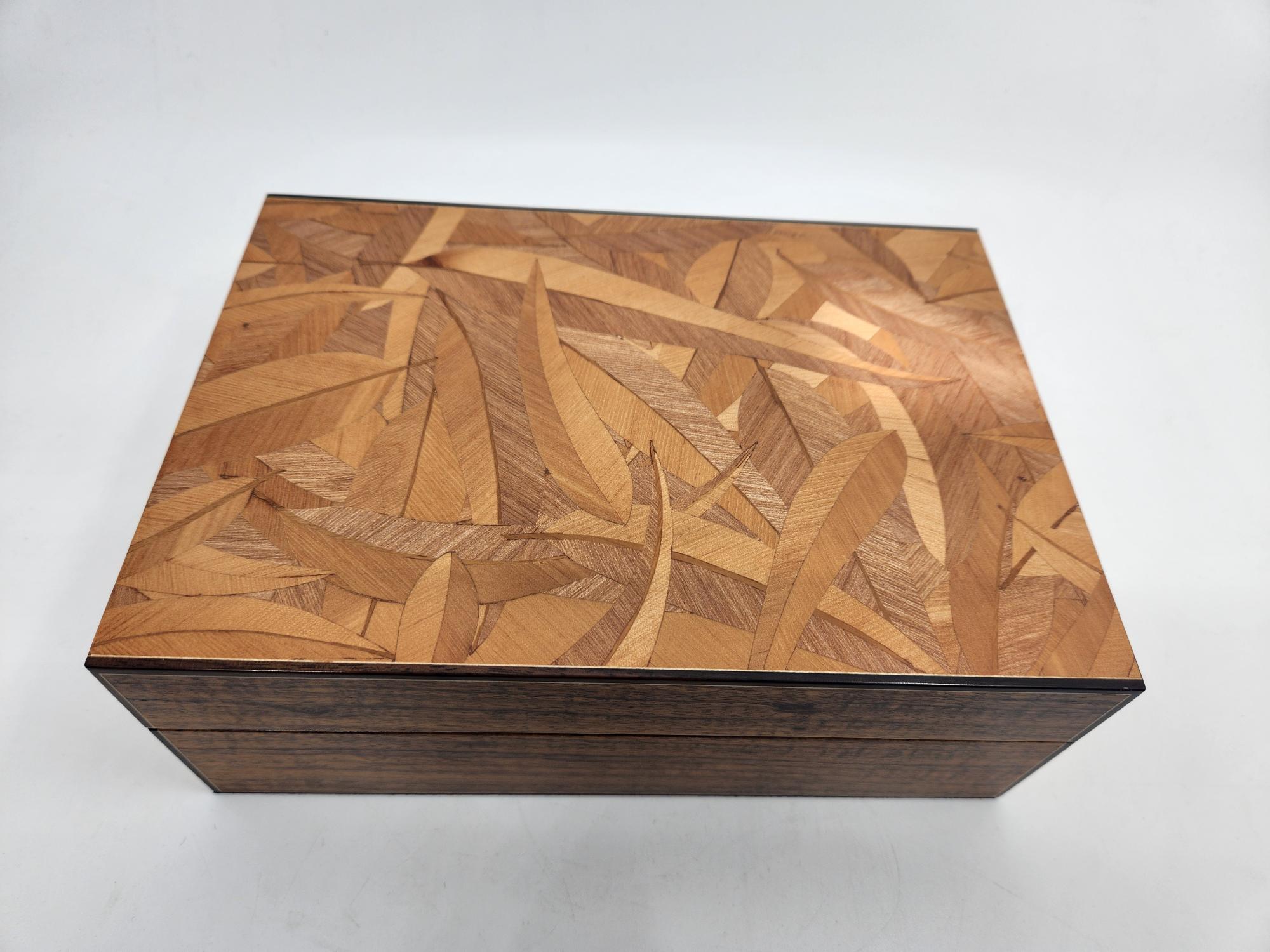 Huon Pine and Blackwood Timber Jewellery Box