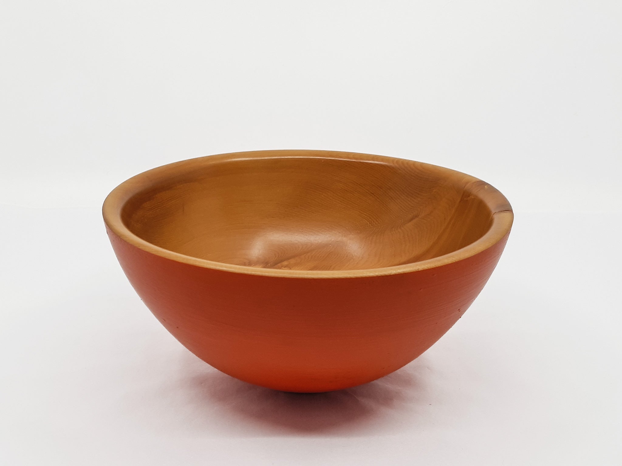 Orange Huon Pine Bowl