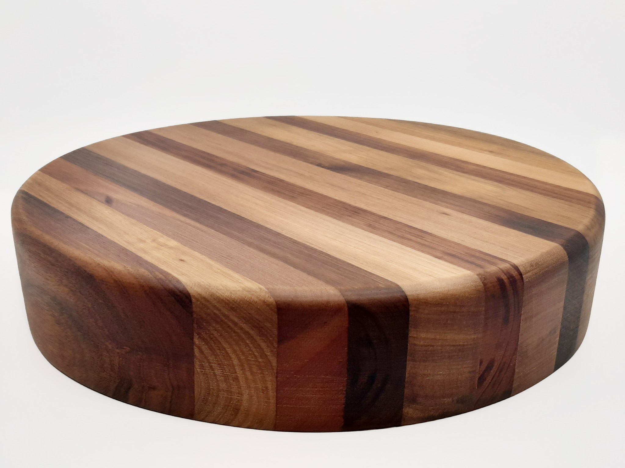 Round Board with 5 Tasmanian Timbers